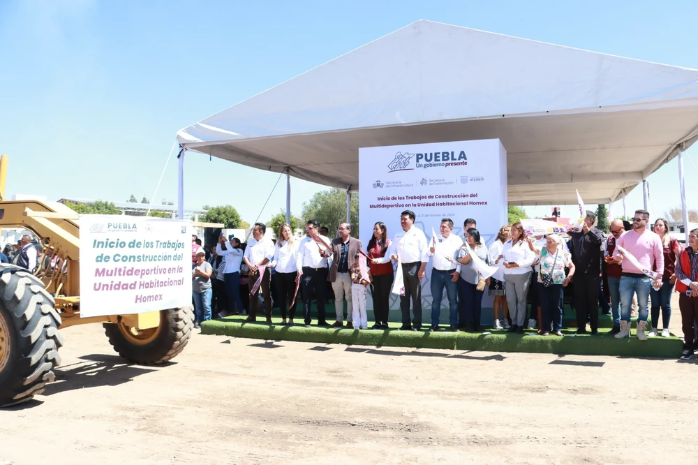 Lanzan proyecto de Multideportivo en Atlixco