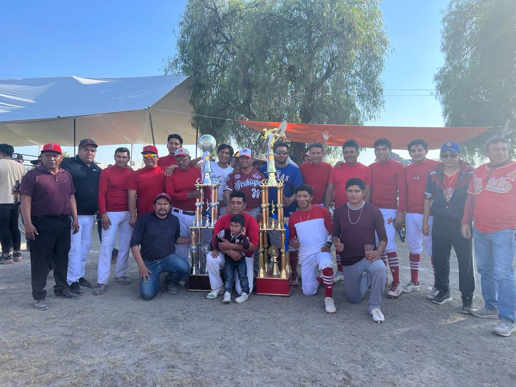 Corporativo Sinergia se proclama campeón de la Liga de Béisbol Tepeaca