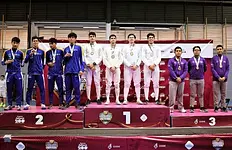 Cinco medallas, cosecha de esgrima poblana