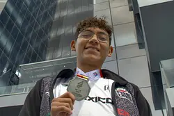 Alumno BUAP gana plata en Juegos Deportivos Escolares Centroamericanos y del Caribe