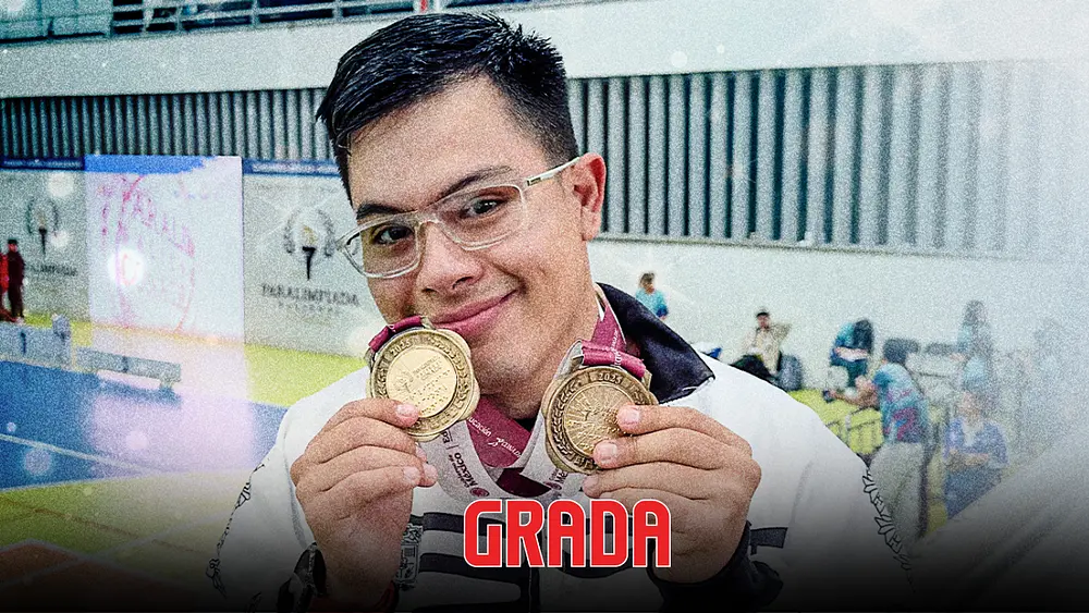 Kevin Palomares se corona tricampeón de Paralimpiada Nacional