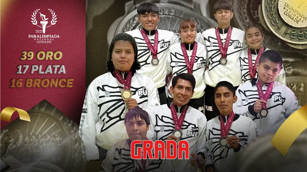 Mejor actuación histórica de Puebla en Paralimpiada Nacional