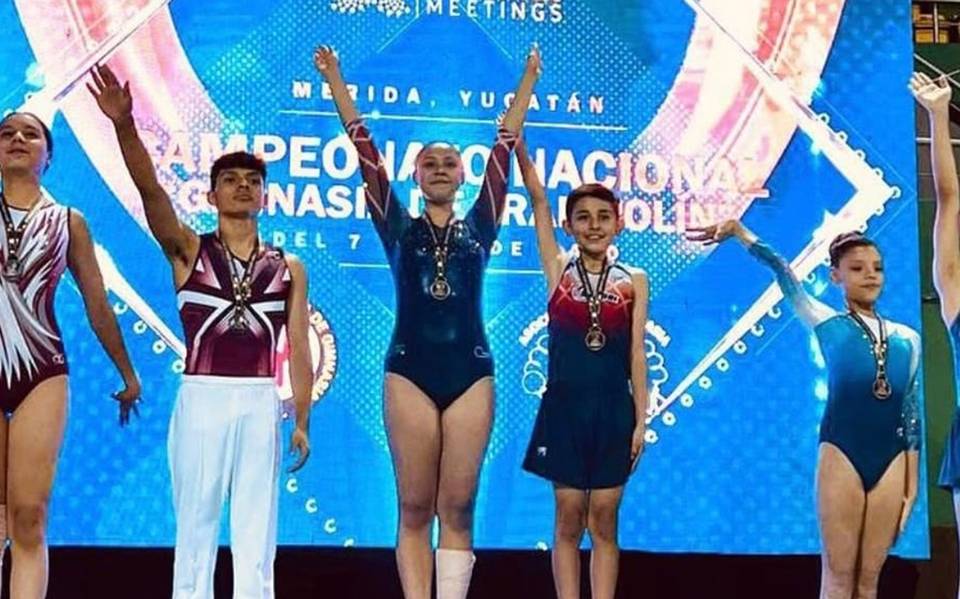 Puebla consigue siete boletos de gimnasia para los Nacionales CONADE 2024