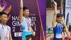 Logra Puebla cosecha dorada en gimnasia de trampolín
