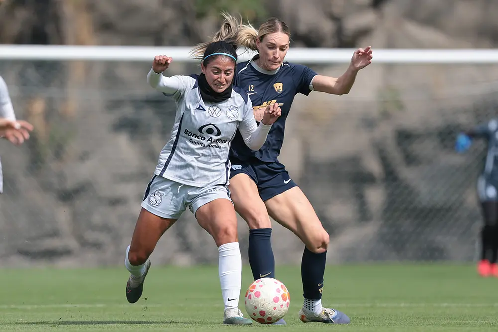 Puebla Femenil cae con Pumas en primer amistoso de pretemporada