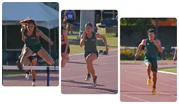 Aztecas UDLAP destacan en torneo internacional de atletismo en EEUU