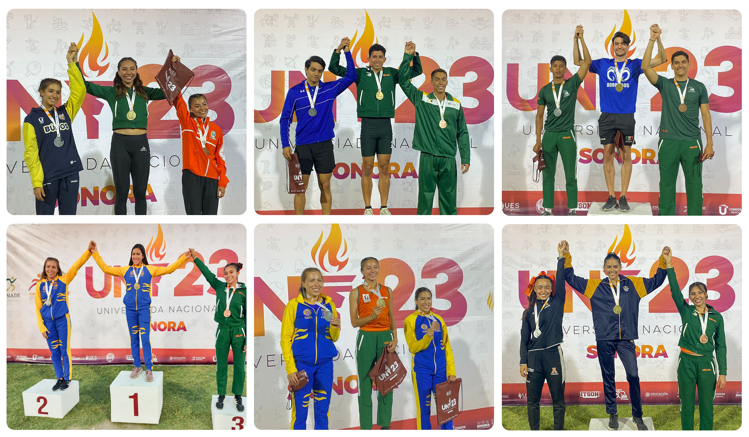Reconoce UDLAP a campeones aztecas de atletismo