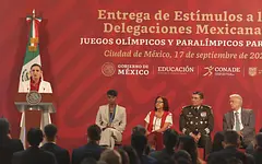 Gobierno Federal entrega premios a medallistas de París 2024