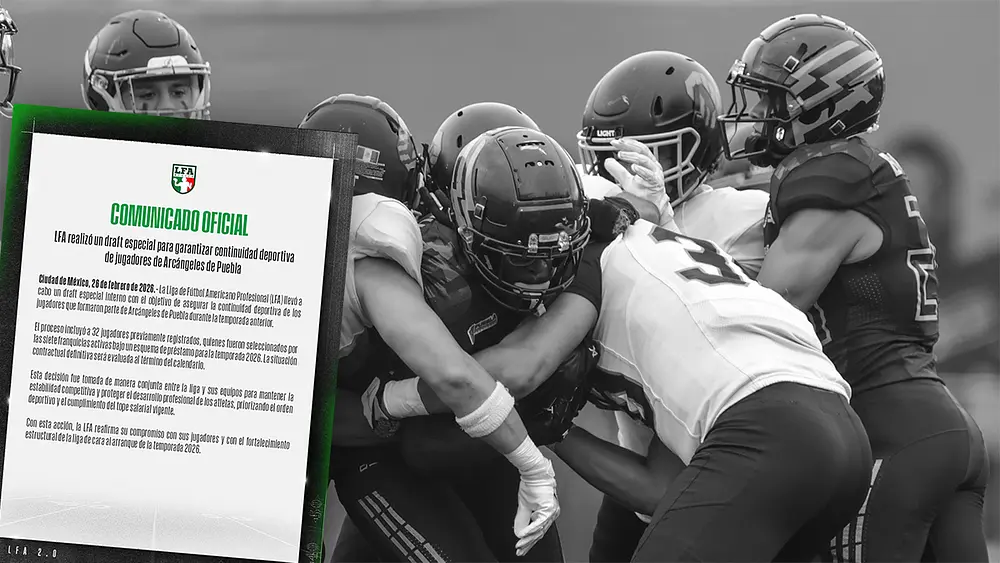 LFA “repartió” roster de Arcángeles de Puebla