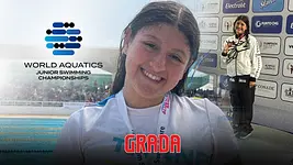María José Decuir apunta al Mundial Junior de Natación Rumania 2025