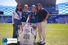 Dulce Martínez, capitana del Puebla, cumple 200 partidos en Liga MX Femenil