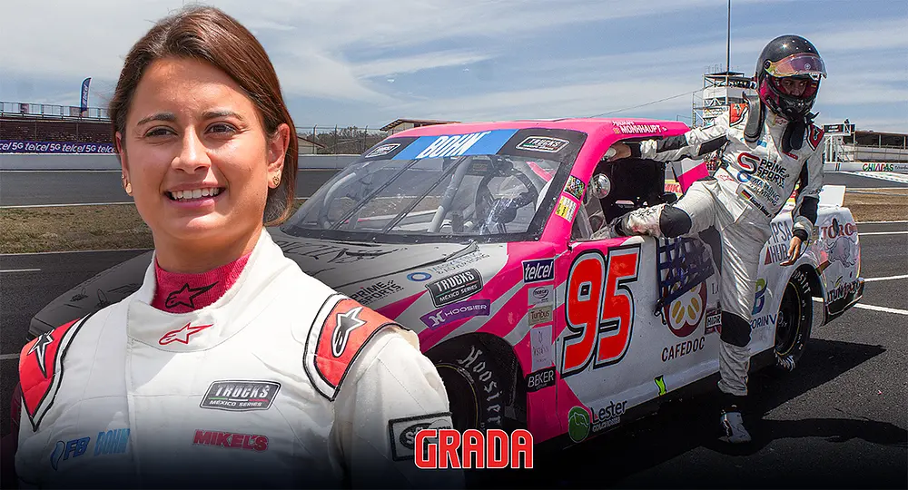 Alexandra Mohnhaupt, a defender la casa en Trucks México Series