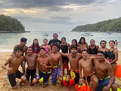 Gran participación de Lobos BUAP en Travesía Aguas Abiertas