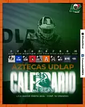 Revelan calendario de los Aztecas UDLAP para ONEFA 2024