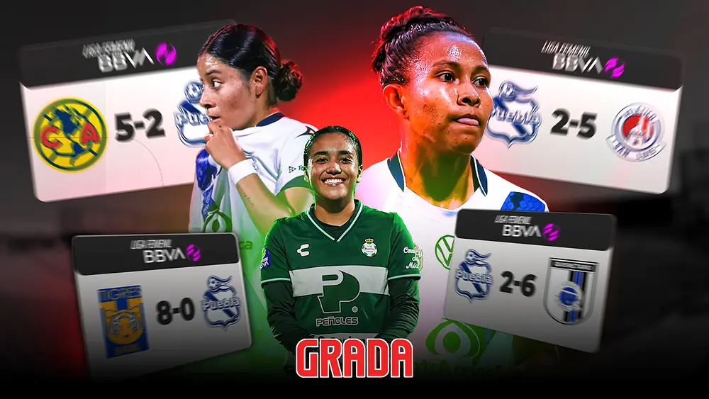 Ante Santos, Puebla Femenil sufre novena derrota del Apertura 2026