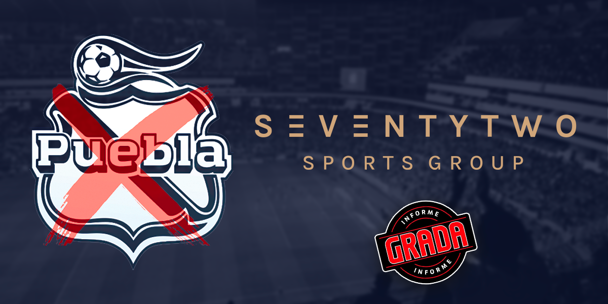 SeventyTwo Sports Group se deslinda de inversión en el Club Puebla