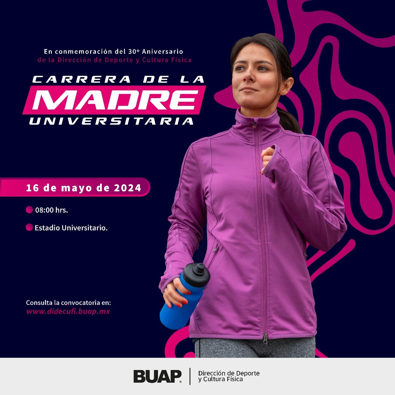 Presenta BUAP segunda edición de Carrera de la Madre Universitaria