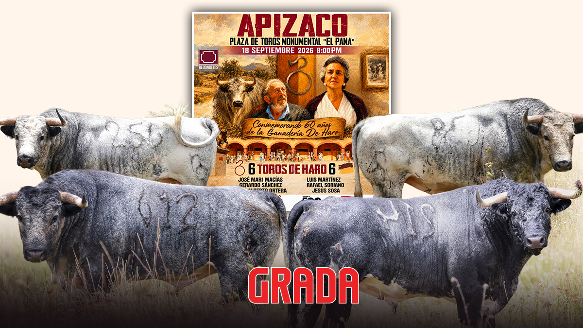 Encierro bien presentado de De Haro para la Corrida Nocturna de Apizaco 2026