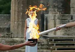 ¡Arde ya el fuego olímpico!