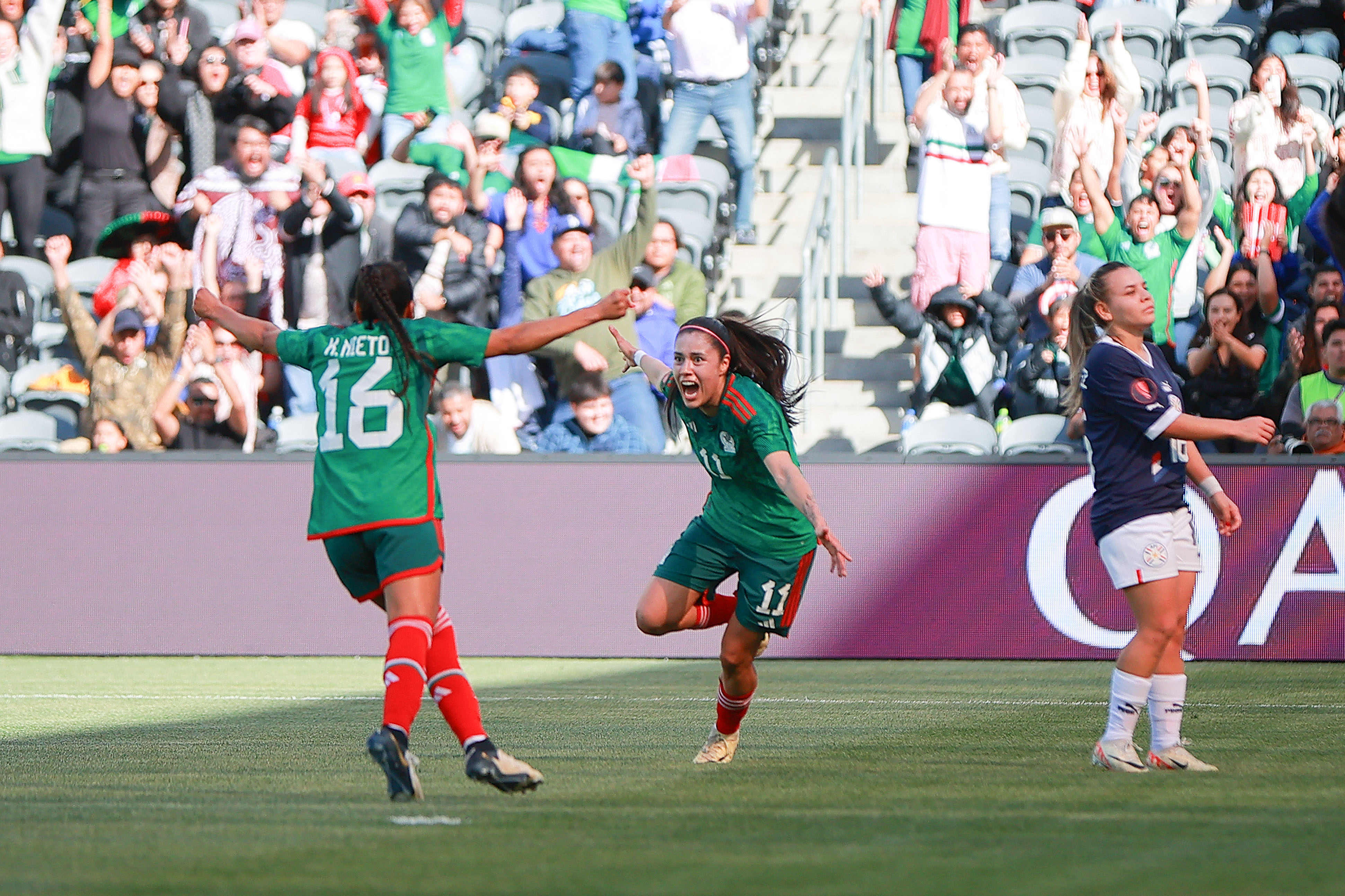 México sigue haciendo historia; avanza a semifinales de la Copa Oro Femenil