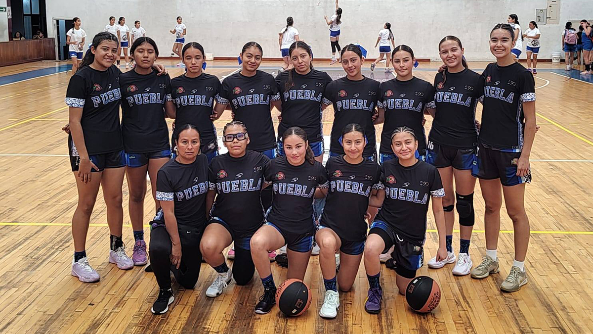Puebla U15 Femenil escala diez lugares en el Nacional ADEMEBA