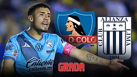 Nicolás Díaz, con un pie afuera del Puebla: Alianza Lima o Colo-Colo su destino