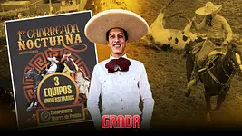 Diego Leal impulsa primera Charreada Nocturna Universitaria en Puebla