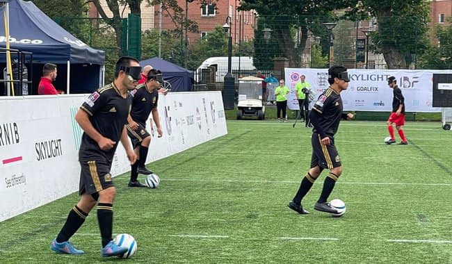 Poblanos, presentes en Tricolor de futbol para ciegos de Parapanamericanos