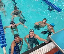 Destacan “mini” Titanes Alpha en Copa Infantil de Natación
