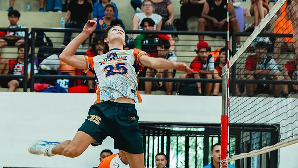 David Barrón, convocado a la Selección Mexicana Sub-21 de Voleibol