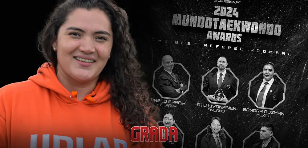 Sandra Guzmán, nominada a premio internacional de TKD