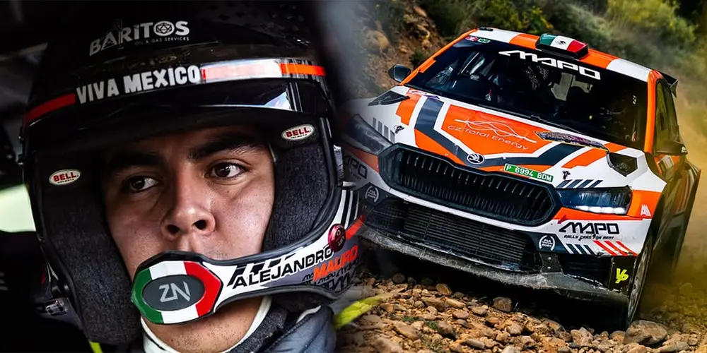 Alejandro Mauro, listo para el Rally Reino de León 2025