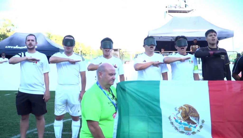 Arranca con revés participación de México en Mundial de Fútbol para Ciegos