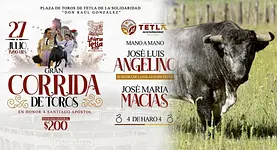 Mano a mano José Luis Angelino y Angelino de Arriaga en Tetla: previa, cartel, ganadería y boletos