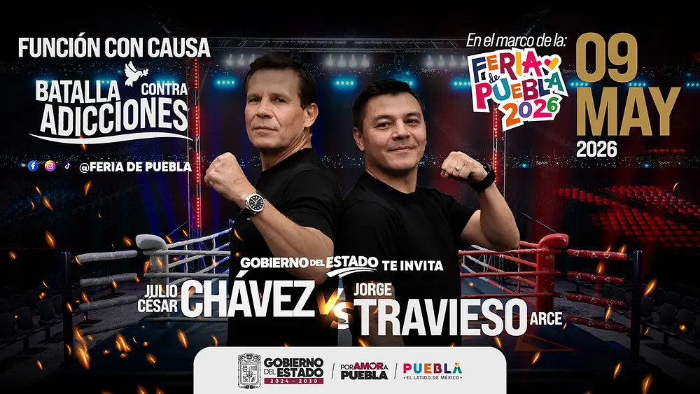 Pelea Julio César Chávez vs “Travieso” Arce en Feria de Puebla: precios, zonas y donde comprar