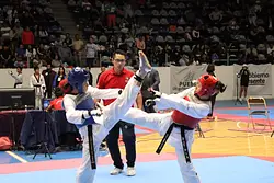 Brillan taekwondoines BUAP en preselectivo estatal