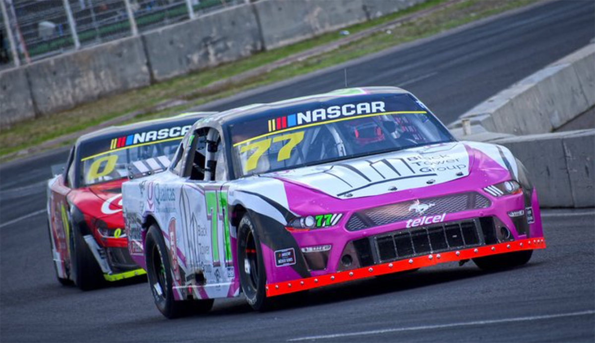 A lo grande debuta “Majo” Rodríguez en Nascar México Series