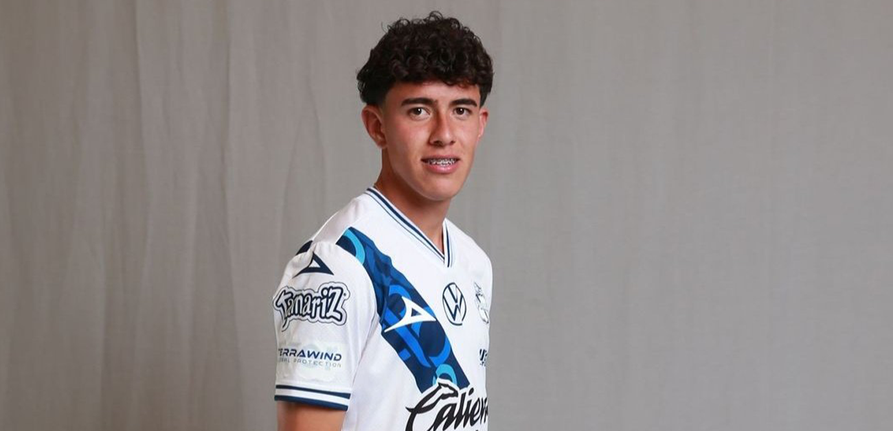 Cristian Mares, el delantero promesa del Club Puebla