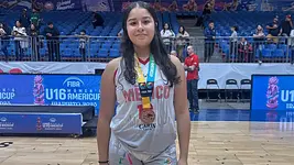 Andrea López logra bronce en FIBA AmeriCup U16