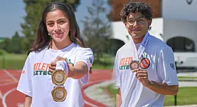 En atletismo, UDLAP trae medallas de Olimpiada Nacional 2025