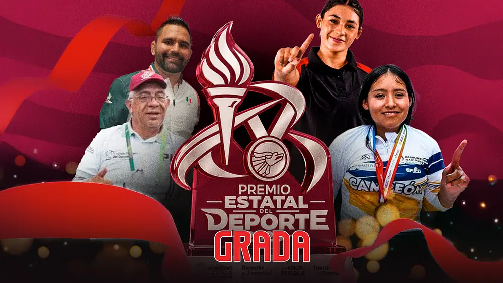 Ellos son los ganadores del Premio Estatal del Deporte Puebla 2026