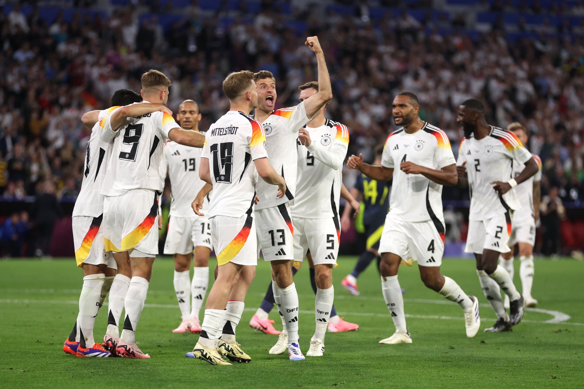 Alemania gana, gusta y golea en inauguración de Eurocopa 2024