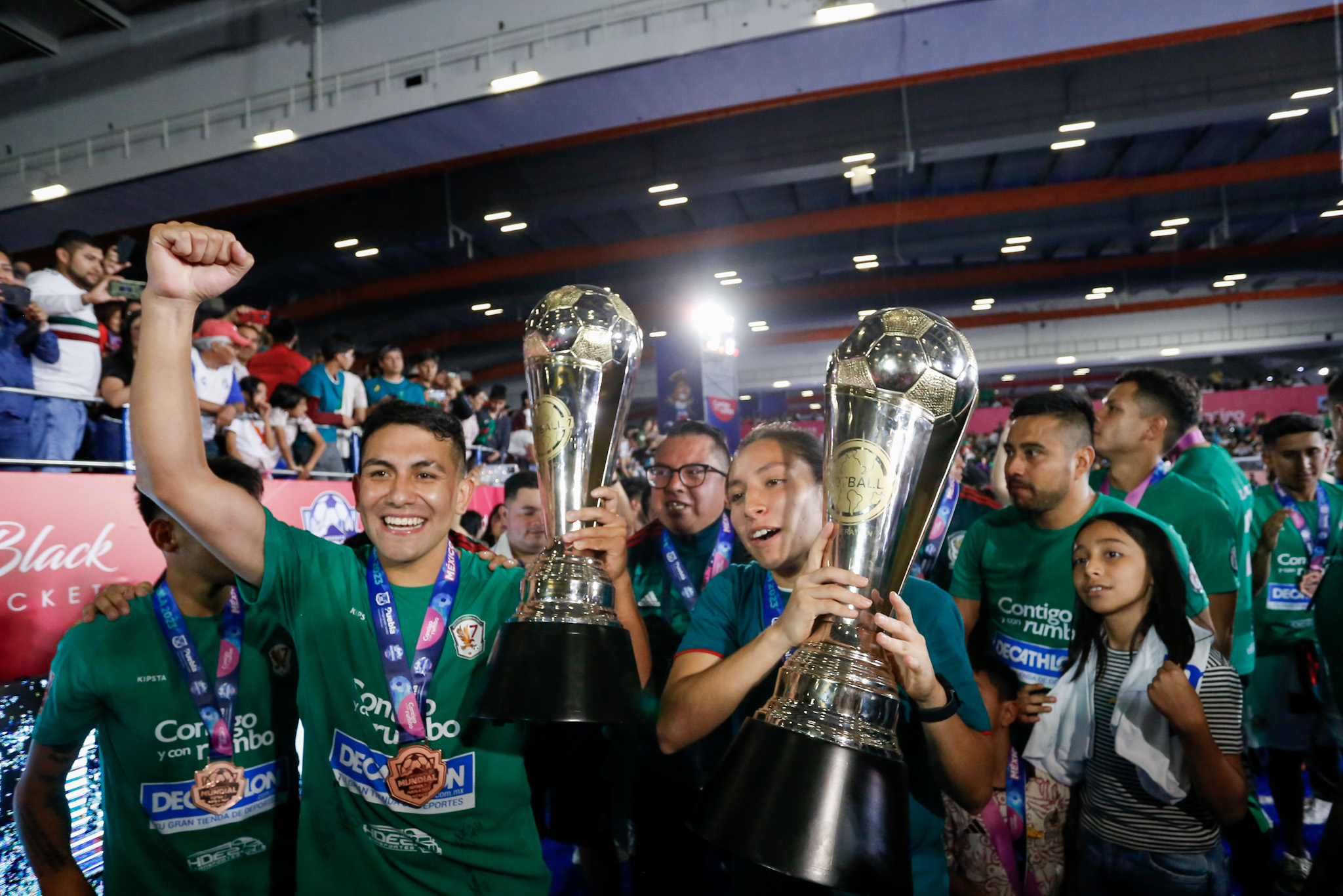 ¡México logra doblete en el Mundial de Fut 7!