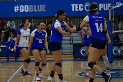 Continúan poblanos en primeros puestos de voleibol CONADEIP