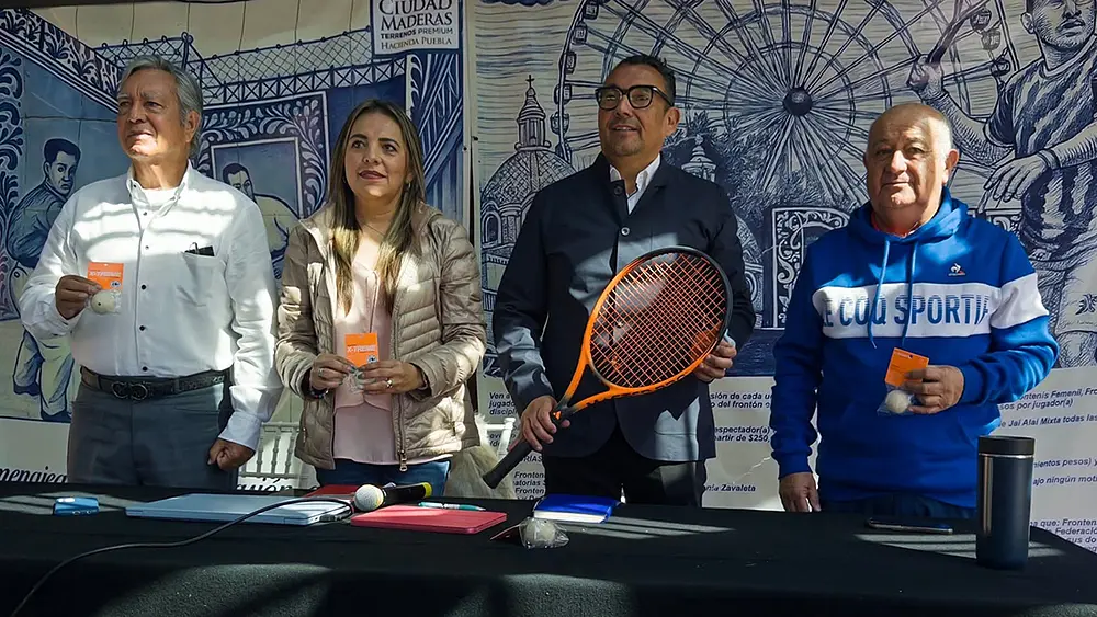 Puebla recibirá el Campeonato Nacional de Frontenis 2025
