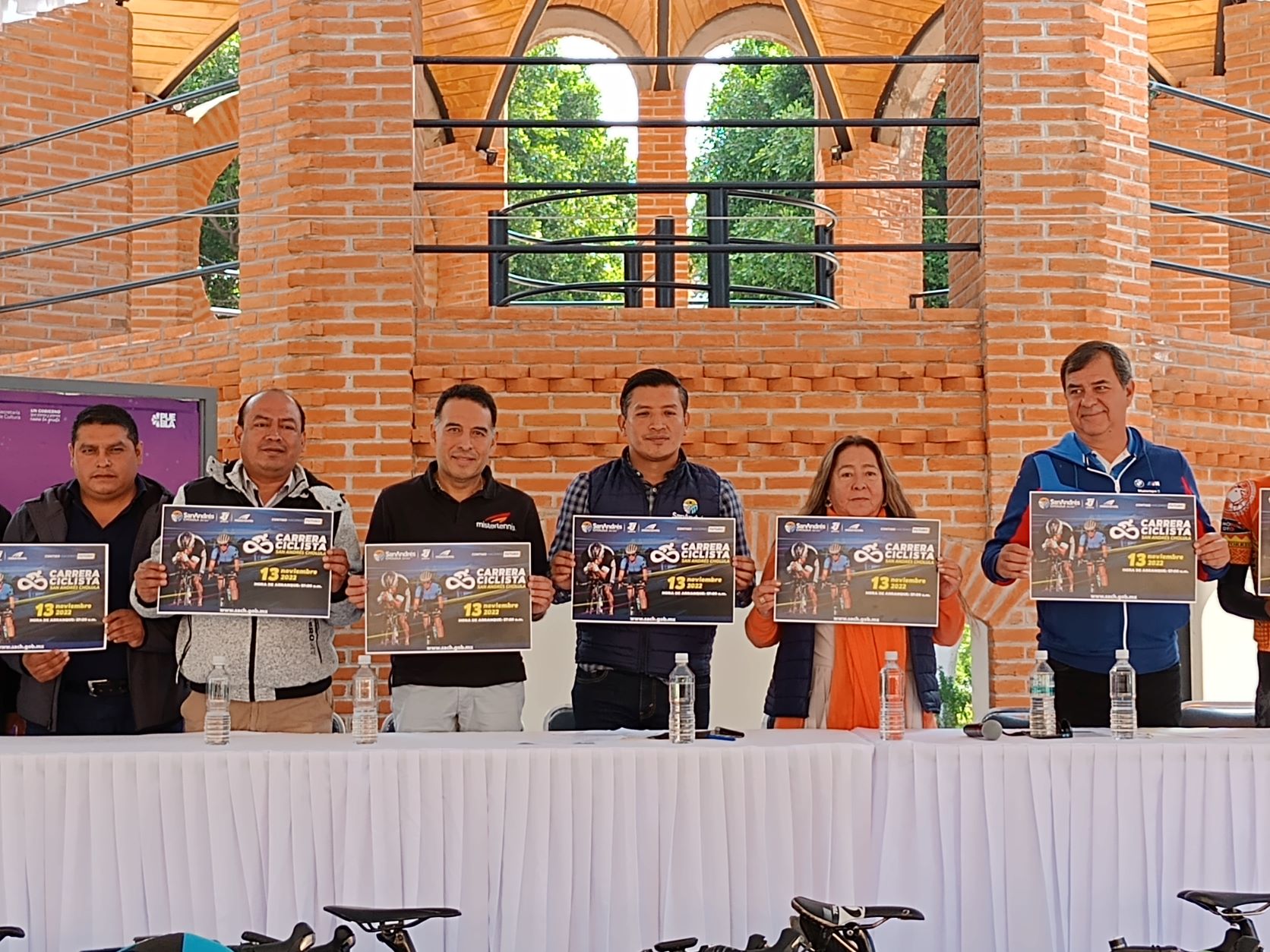 Presentan la Carrera Ciclista de San Andrés Cholula