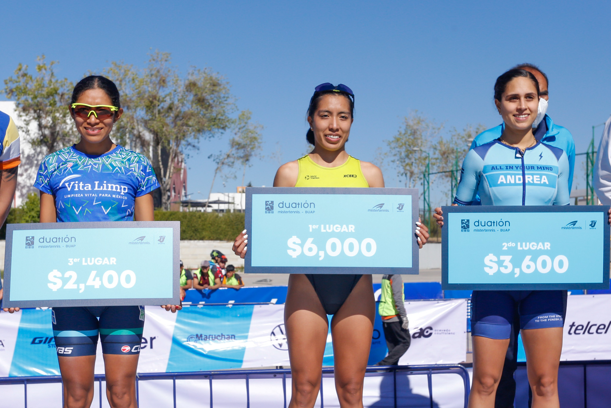 Poblana brilla en el Duatlón Puebla-BUAP 2023