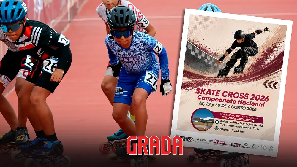 Puebla recibirá el Campeonato Nacional de Skate Cross 2026
