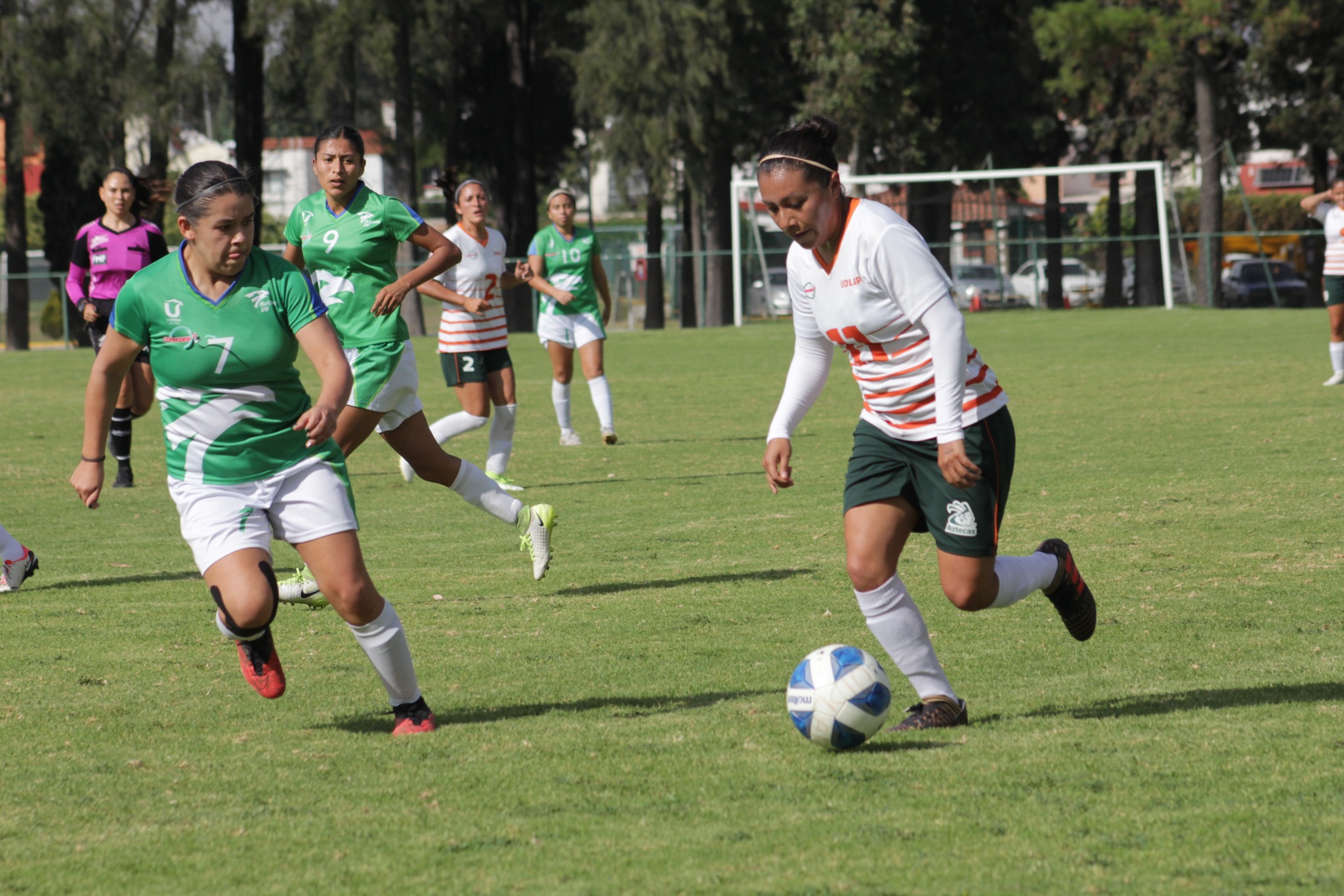 Dominio absoluto de Aztecas en futbol femenil de CONADEIP