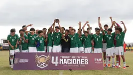 México Sub-16, campeón del “Torneo 4 Naciones”